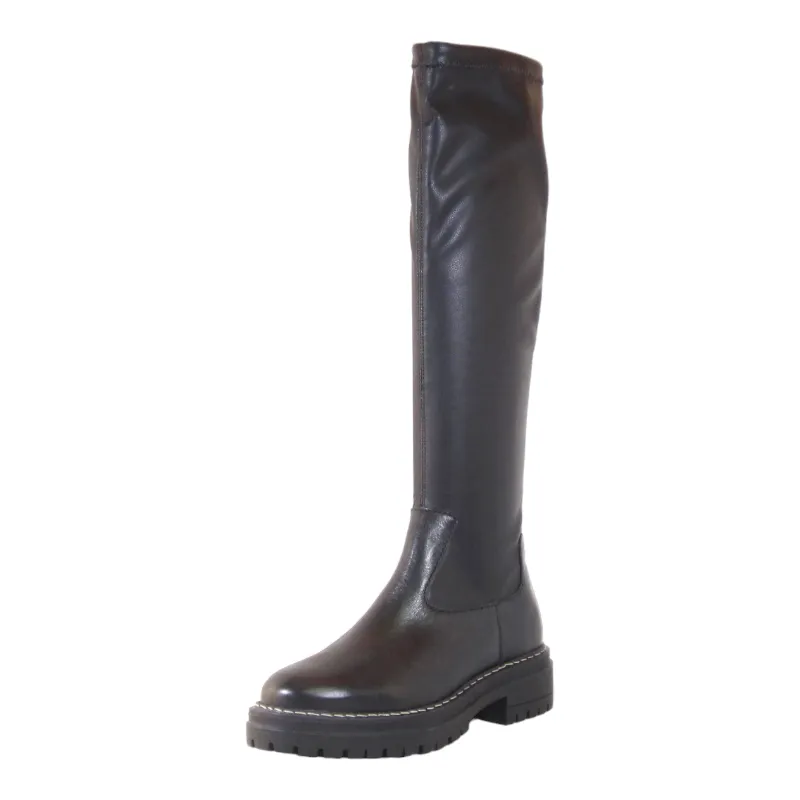 Winter Rubber Boots Fiona Lug-Sole Tall Boots