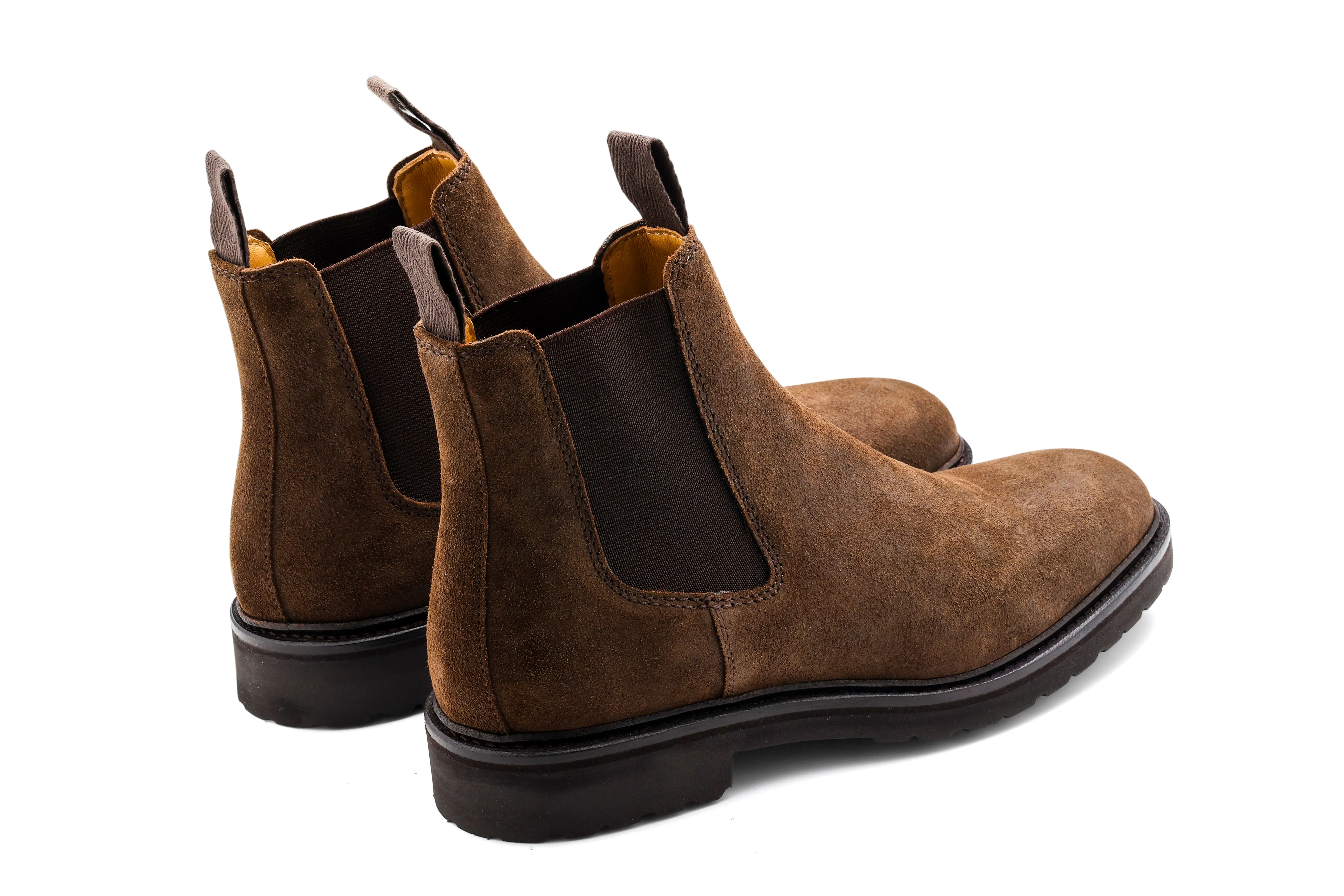 Work Boots For Men Camborne - Brown Waxy Suede