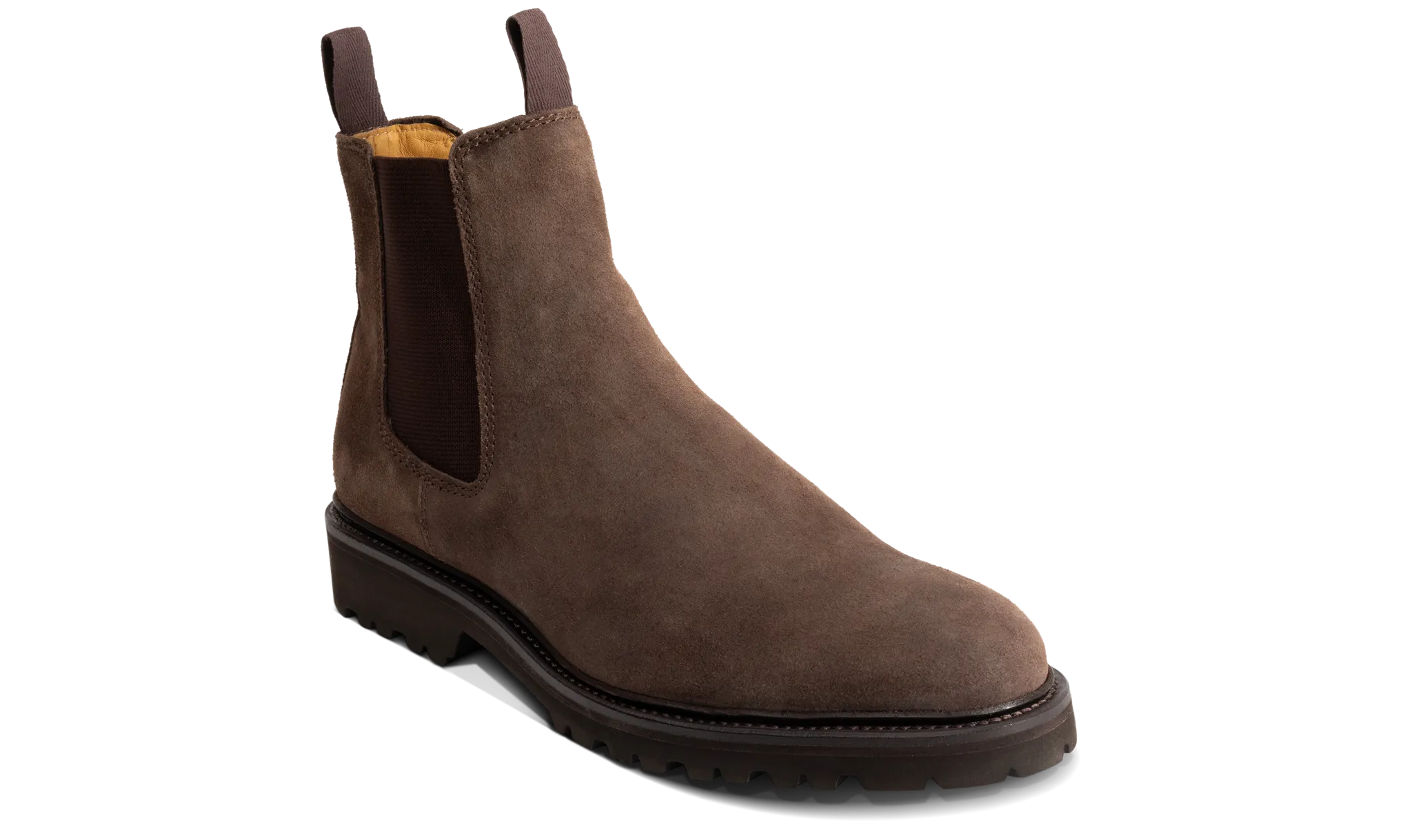 Best Usa Made Work Boots Camborne - Brown Waxy Suede