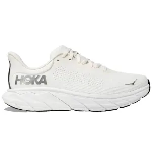 Fastest Shoes Men's Hoka Arahi 7, Blanc De Blanc/Steel Wool, 10.5 2E Wide