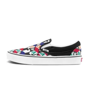 Vans Slip-On Checker Cube Mutli Slip On Athletic Shoes With Arch Support