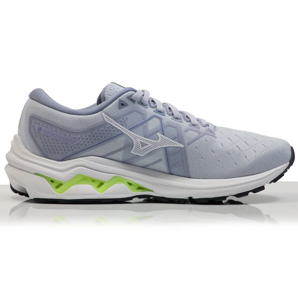 Mizuno Wave Inspire 18 Women's Running Shoe - Heather/White/Troposphere Difference Between Tennis Shoes And Running Shoes
