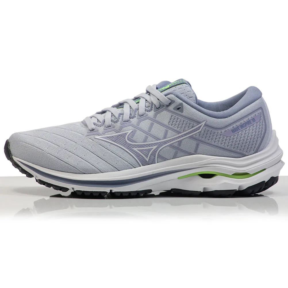 Top Running Shoes Mizuno Wave Inspire 18 Women's Running Shoe - Heather/White/Troposphere