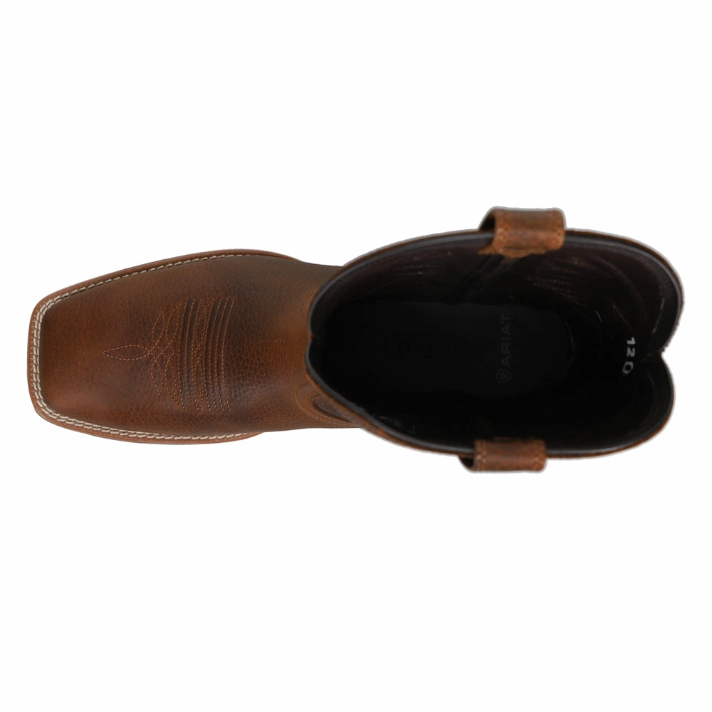 Resoling Boots Near Me Cowpuncher Venttek Embroidered Tool-Inlayed Square Toe Pull On Cowboy Boots