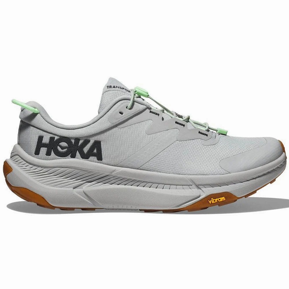 Shoes Kuala Lumpur Men's Hoka Transport, Harbor Mist/Lime Glow, 12.5 D Medium