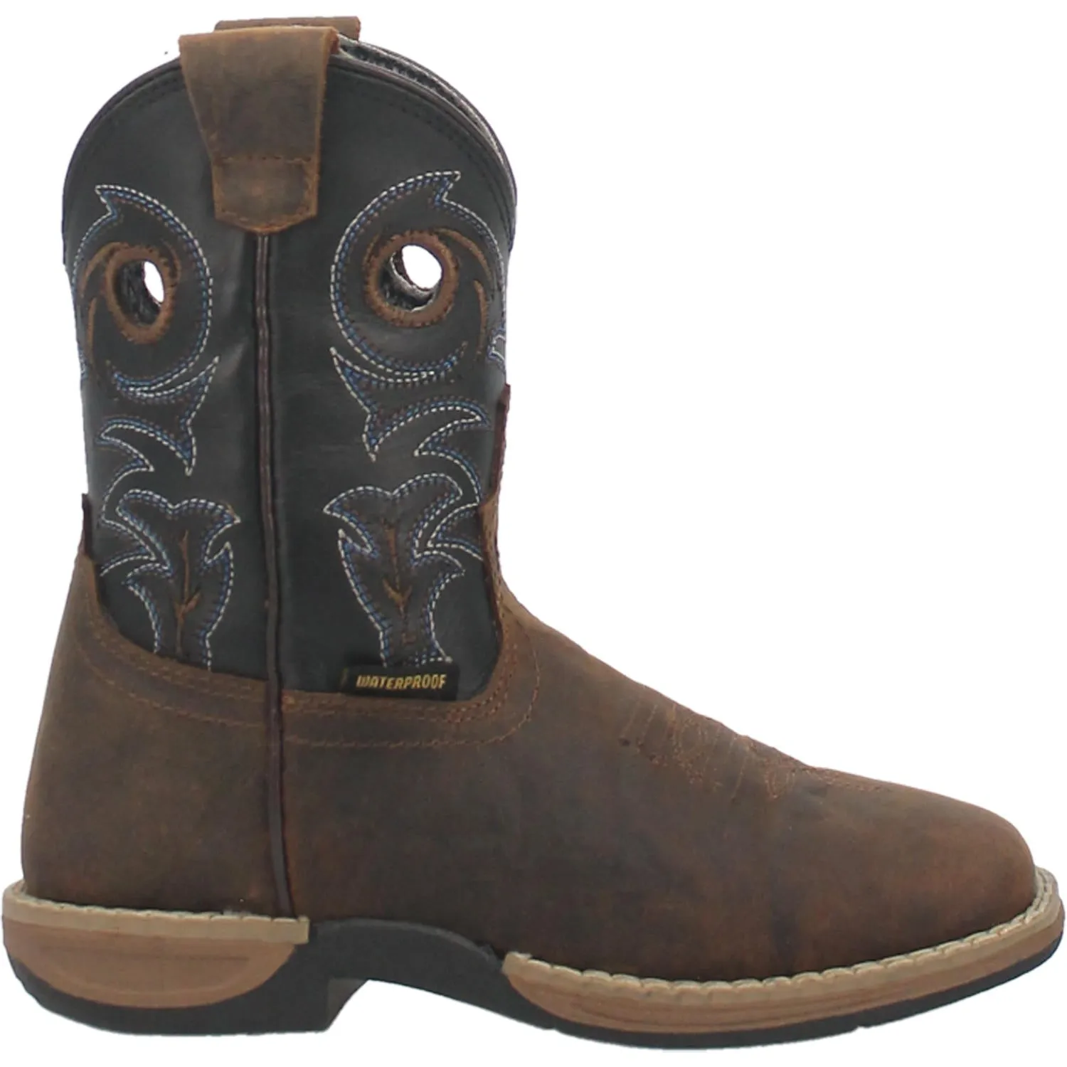 Black Moto Boots Dan Post Children's Storms Eye JR Tan and Black Boots DPC2969