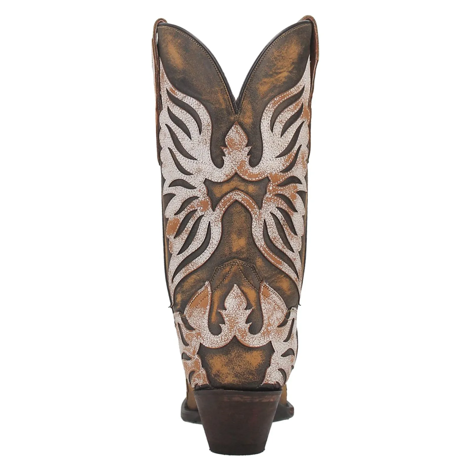 Dan Post Ladies Ndulgence Snip Toe Brown Leather Boots DP4359 Puffer Boots