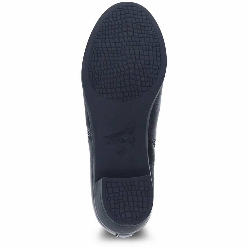 Dress Slip On Shoes Dansko Camdyn Black Nubuck (Women's)