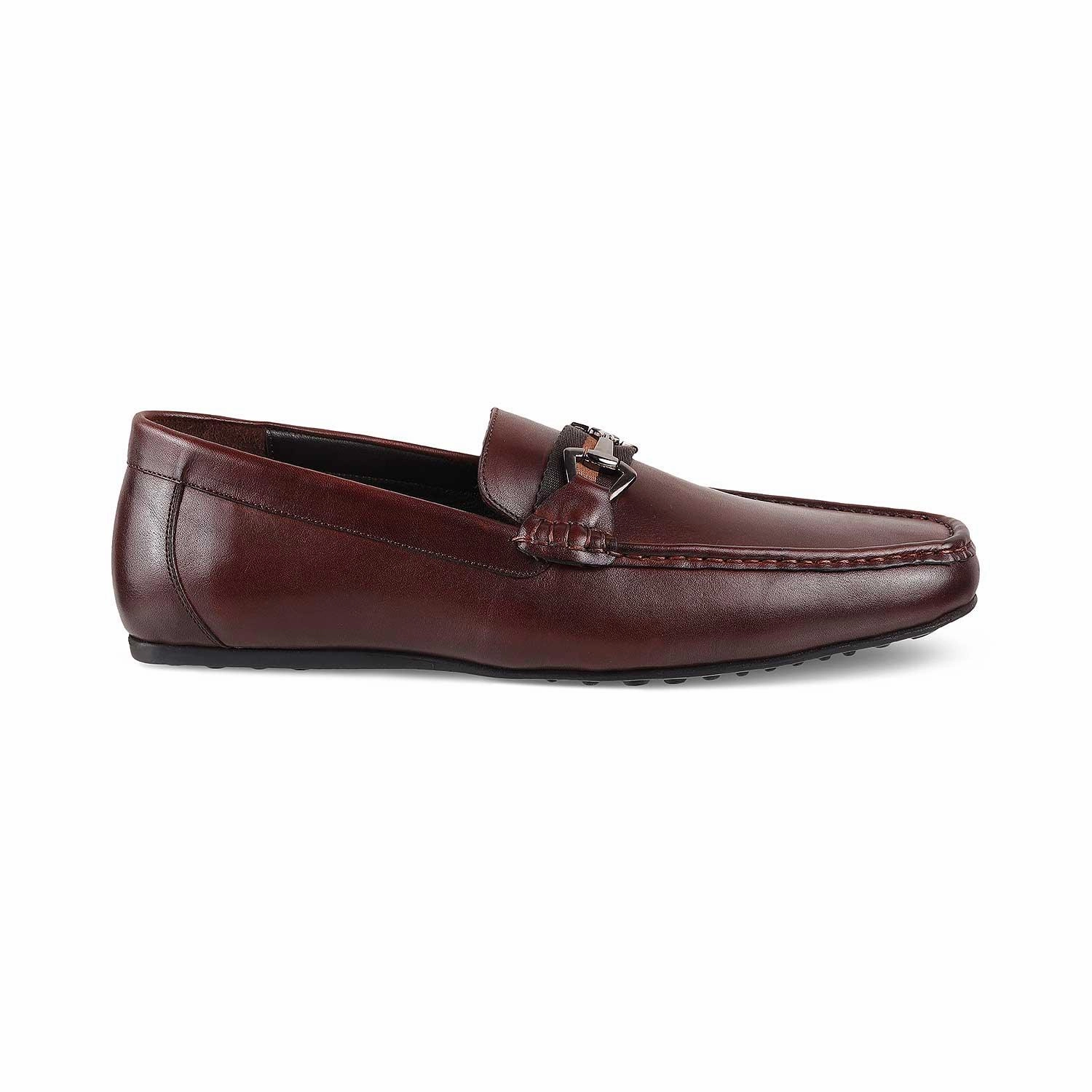 Jeans With Penny Loafers The Ondrive Brown Men's Leather Driving Loafers Tresmode