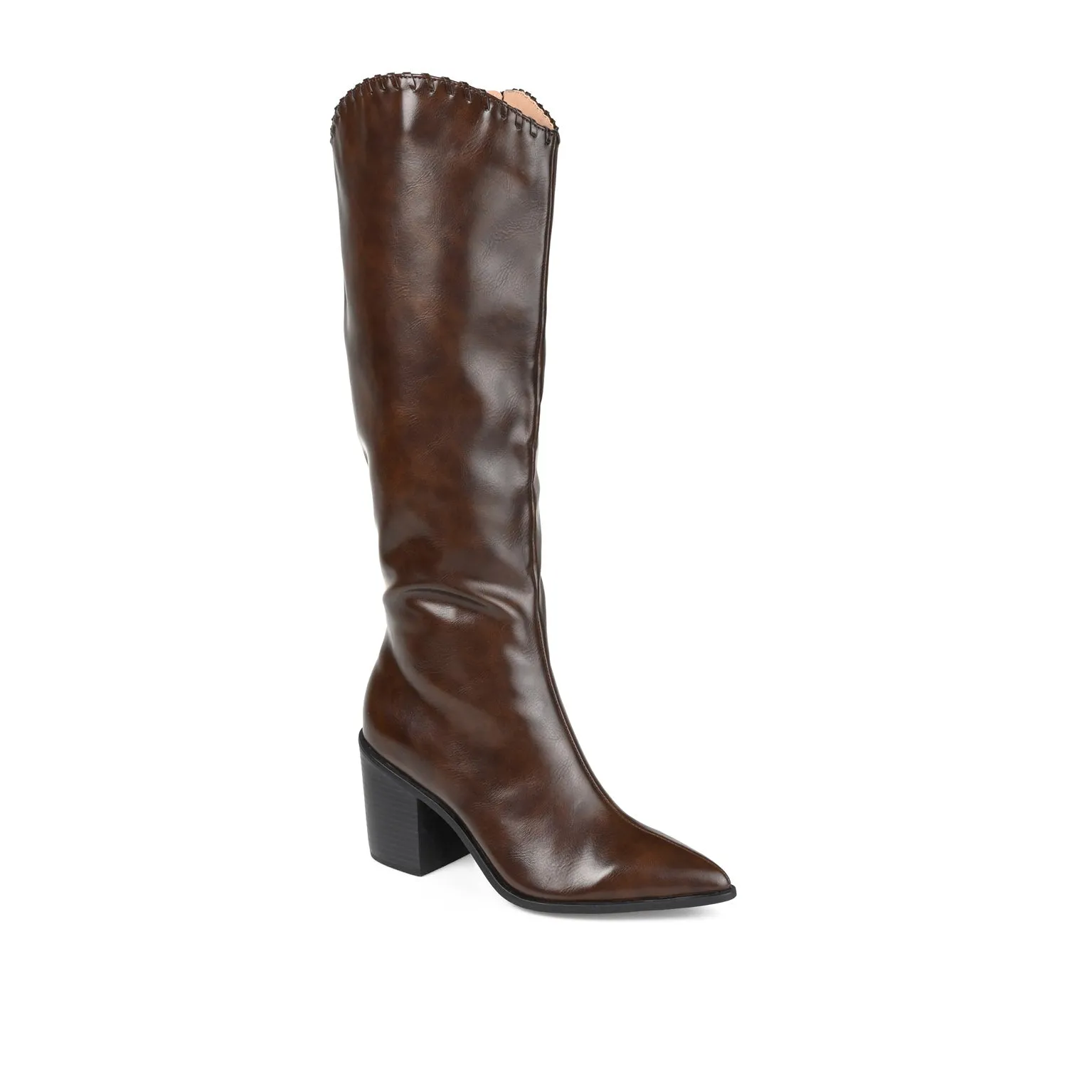 Boots Italien DARIA COWGIRL BOOTS IN WIDE WIDTH