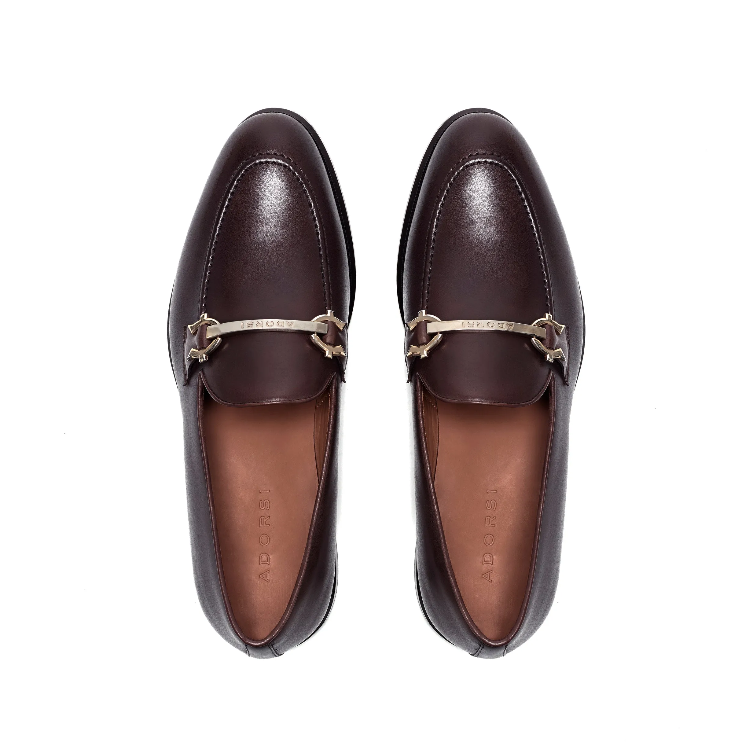 Dark Brown Calf Horsebit Loafer Dockers Sinclair Loafers