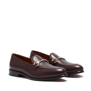 Dark Brown Calf Horsebit Loafer Loafers Wide Width