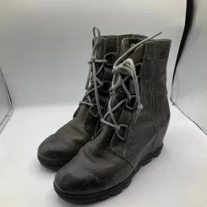 Ankle Boots With Stars On Them Boots Ankle Heels By Sorel In Grey, Size: 8.5