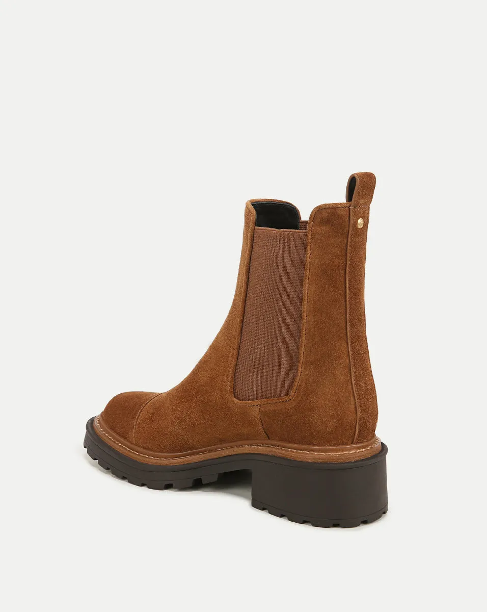 Delilah Suede Bootie Hoka Walking Boots