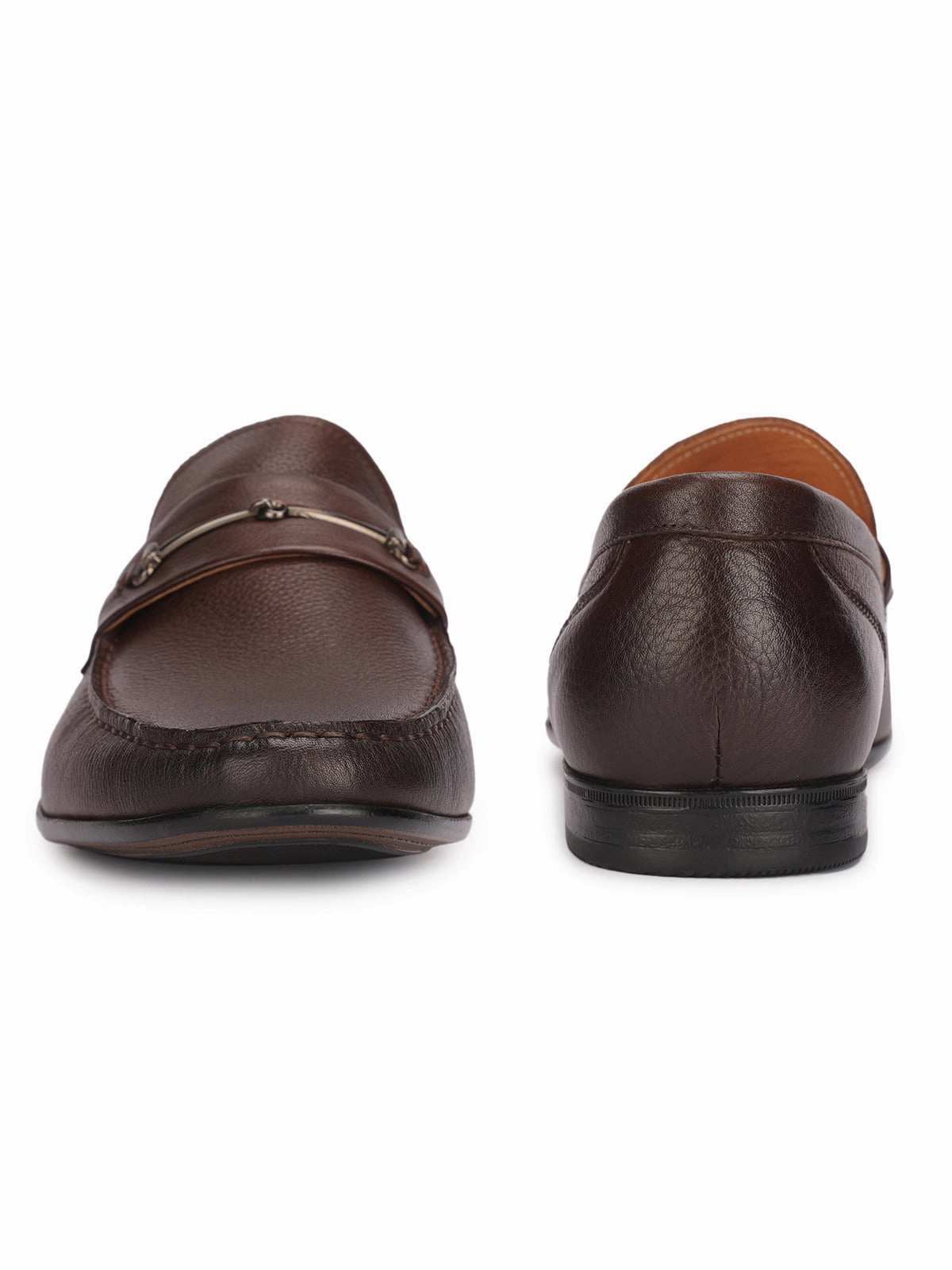 Denzel Premium Leather Loafers Brushed Leather Loafers