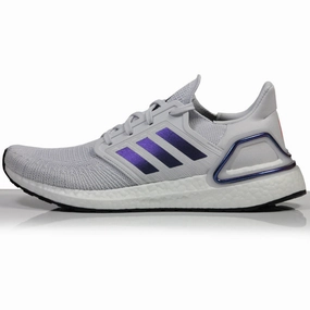 Adidas UltraBoost 20 Women's Running Shoe - Dash Grey/Boost Blue Long Run Running Shoes