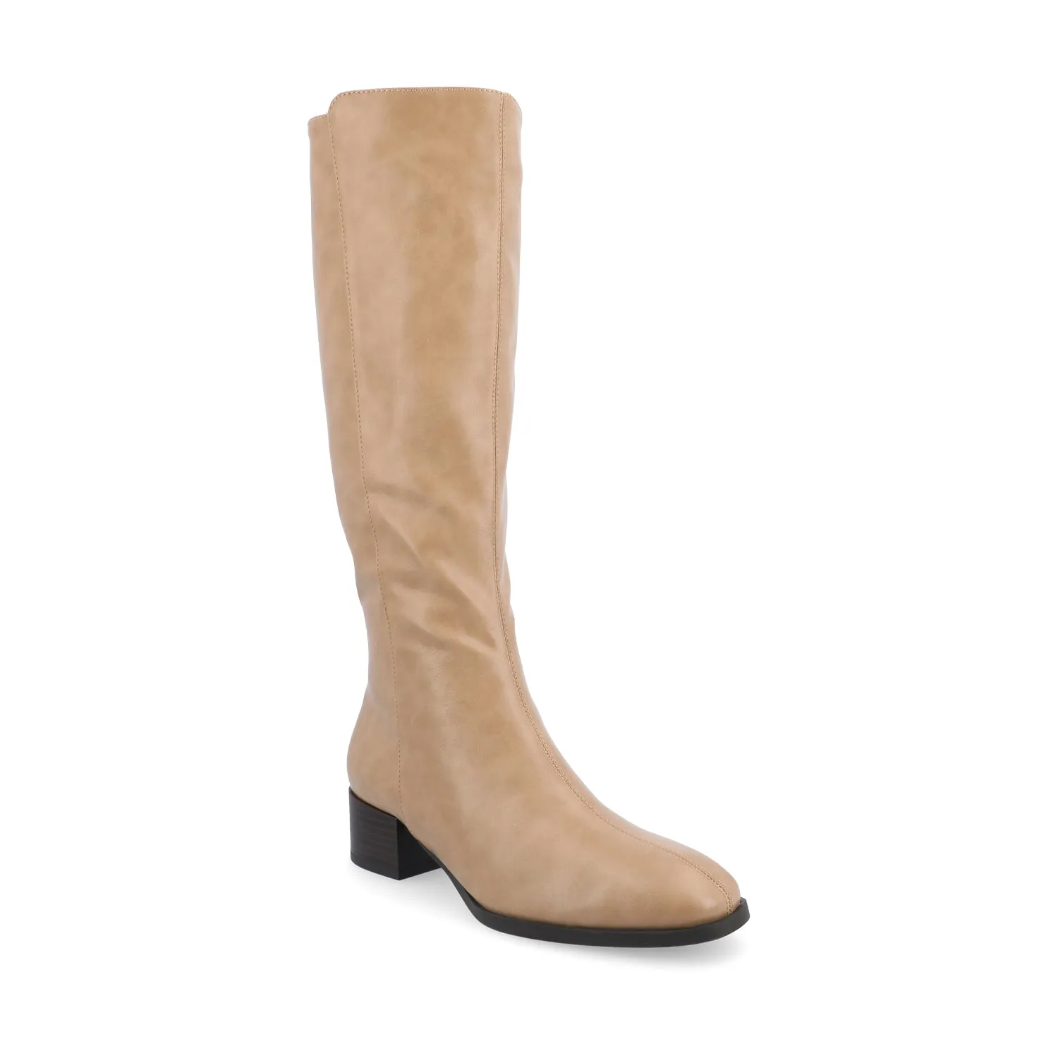 DEVRI KNEE HIGH BOOTS IN WIDE CALF Shoe Booties Boots
