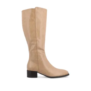 Wedge Ankle Boots DEVRI KNEE HIGH BOOTS IN WIDE CALF