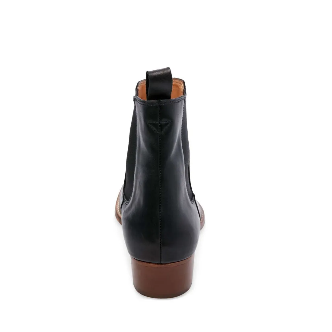 DEX BLACK LEATHER - SM REBOOTED Calf High Boots