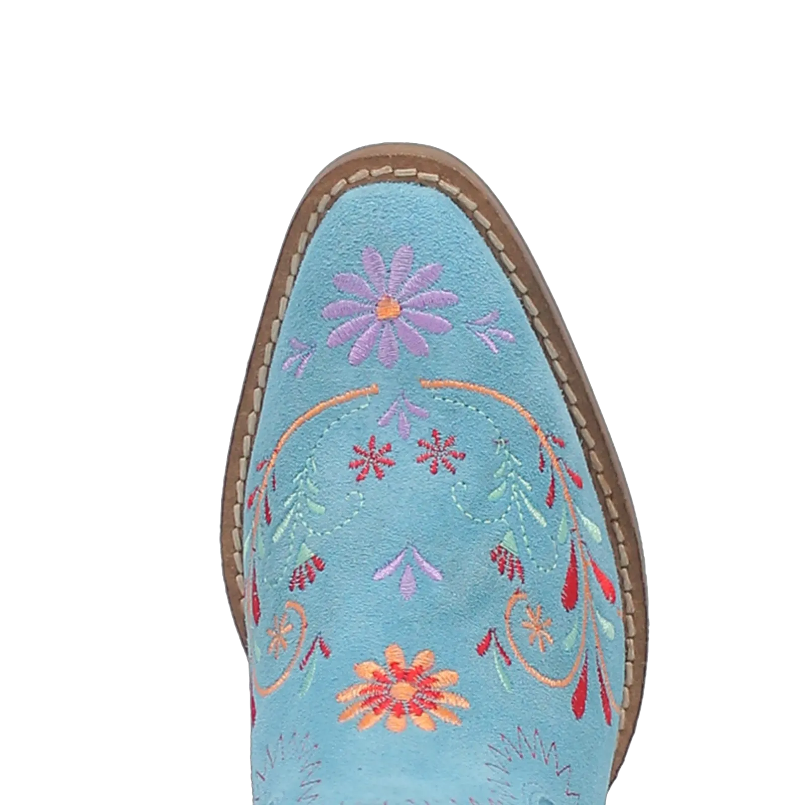 Dingo Ladies Sugar Bug Light Blue Western Booties DI179-BL Skin Boots