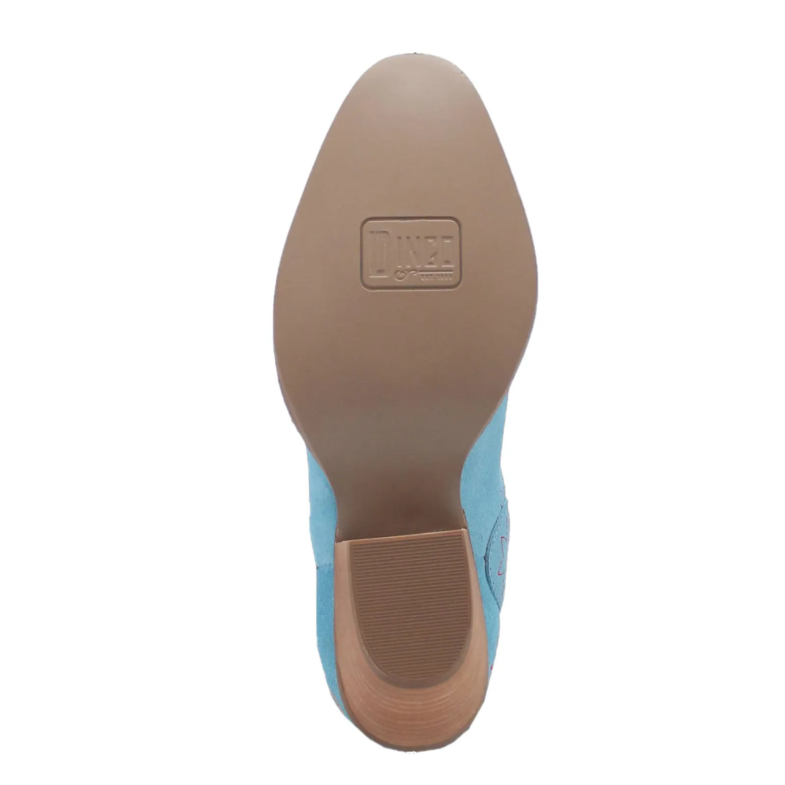 Dingo Ladies Sugar Bug Light Blue Western Booties DI179-BL High Heel Western Boots