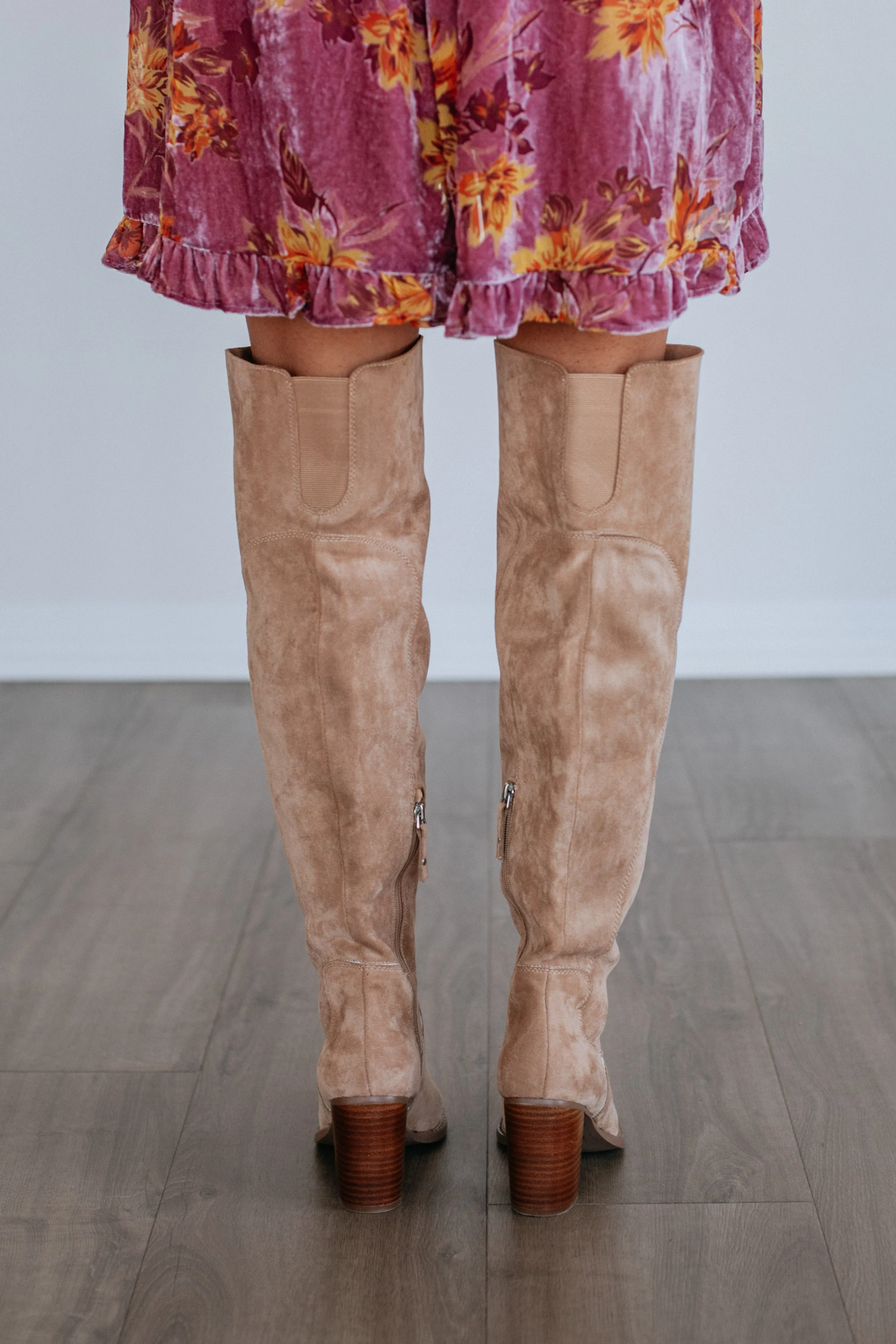 Addressing The Rumors Boots - Light Camel Yellow Rubber Boots