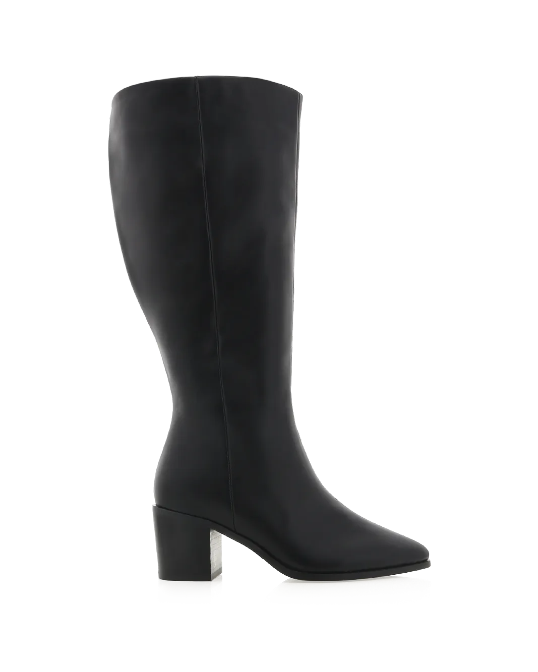GRANGER CURVE - BLACK Cream Colored Cowgirl Boots