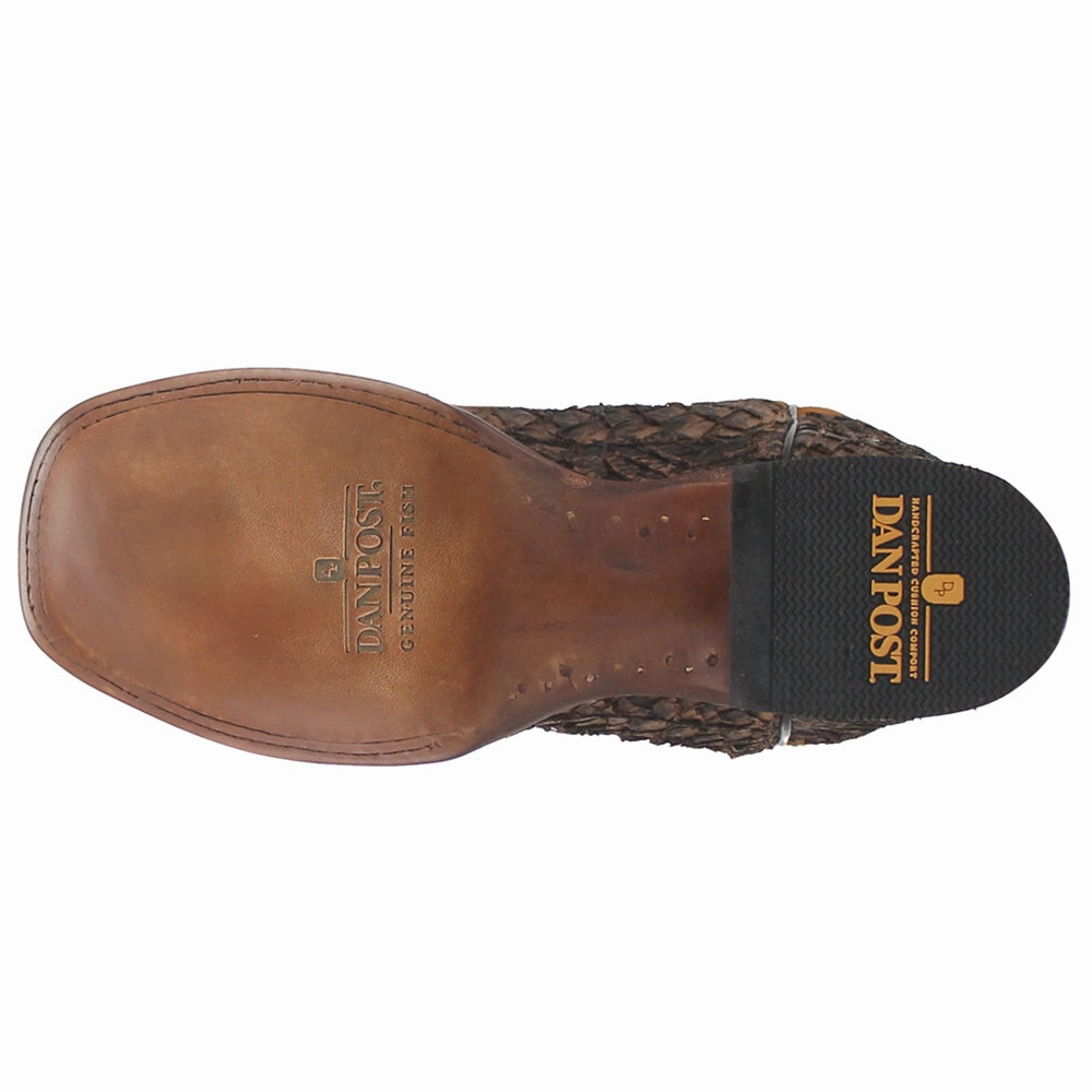 Breathable Boots Dorsal Embroidered Square Toe Cowboy Boots