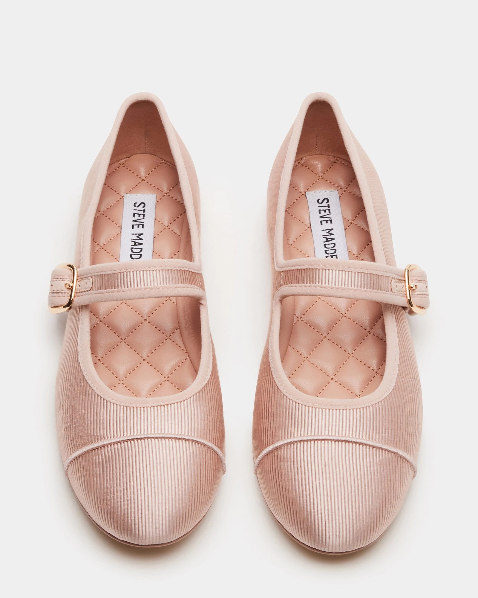 DORY BLUSH SATIN Vagabond Blanca Loafers