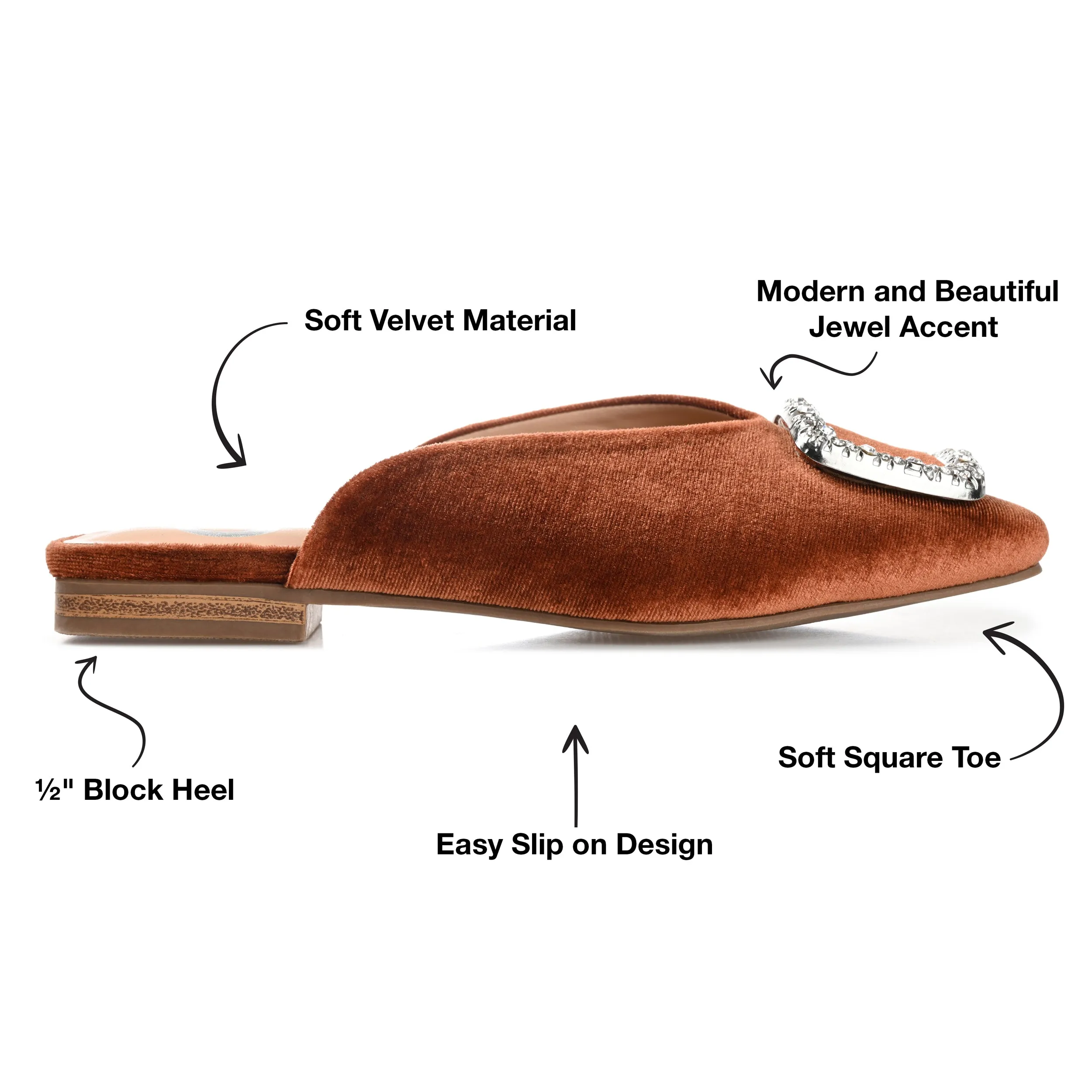 Journee Collection Women's Sonnia Flat