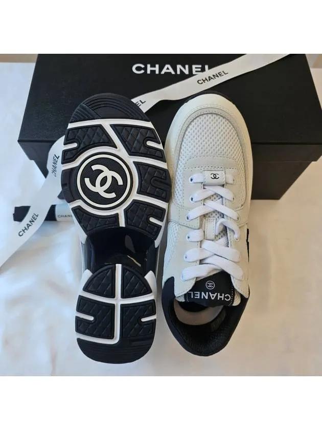 CC Logo Suede Tennis Low Top Sneakers Black Chanel Cr7 Tennis Shoes