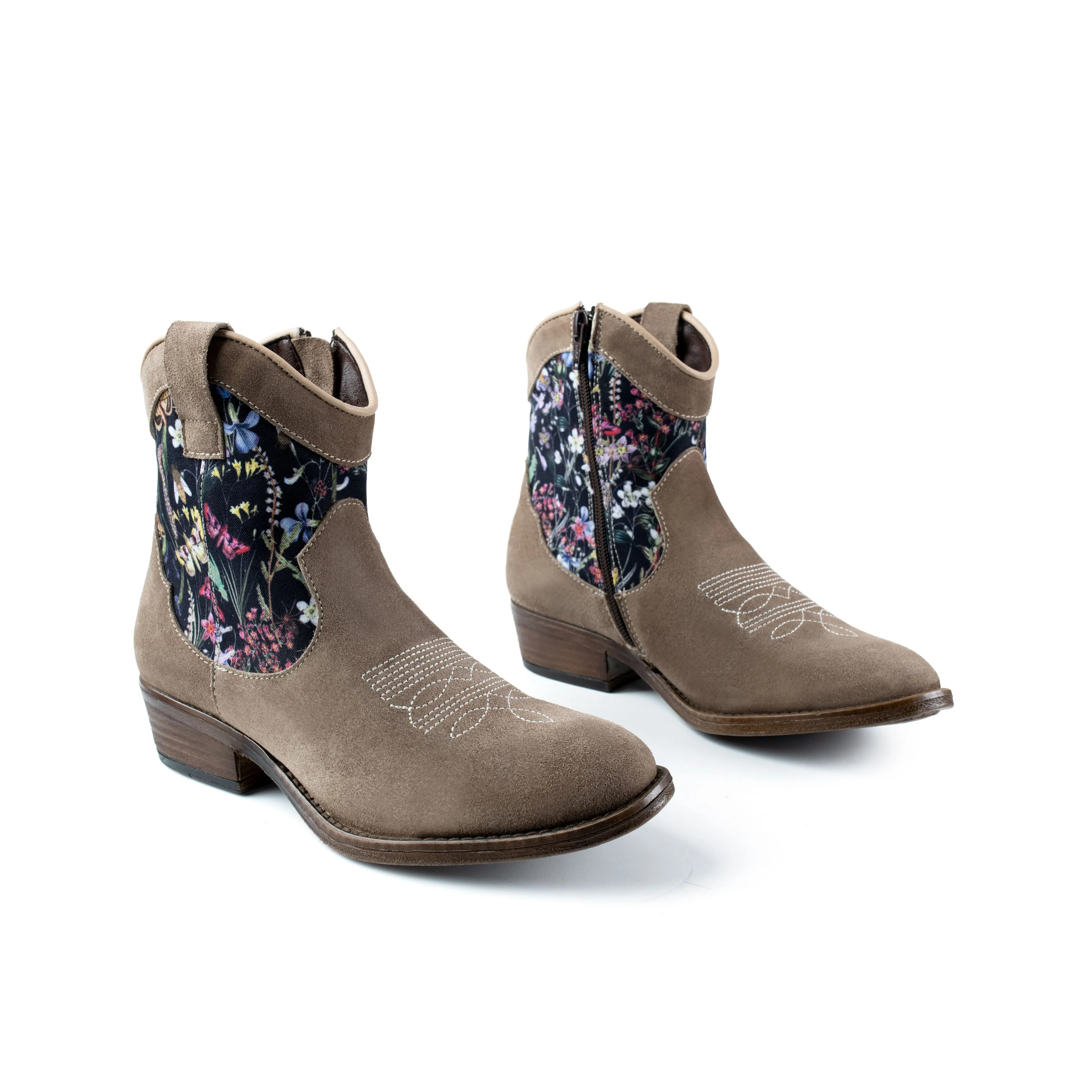 Monterey Black Western Boot Steele Toe Work Boots