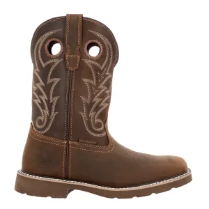 Over The Knee High Boots Leather Core 37 Western 11 Inch Slip Resistant Steel Toe Work Boots