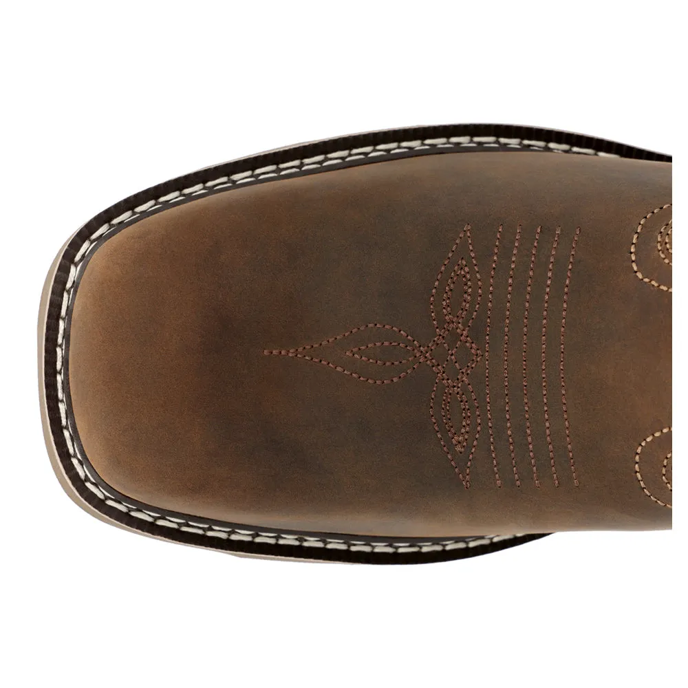 Bearpaw Fur Boots Core 37 Western 11 Inch Slip Resistant Steel Toe Work Boots