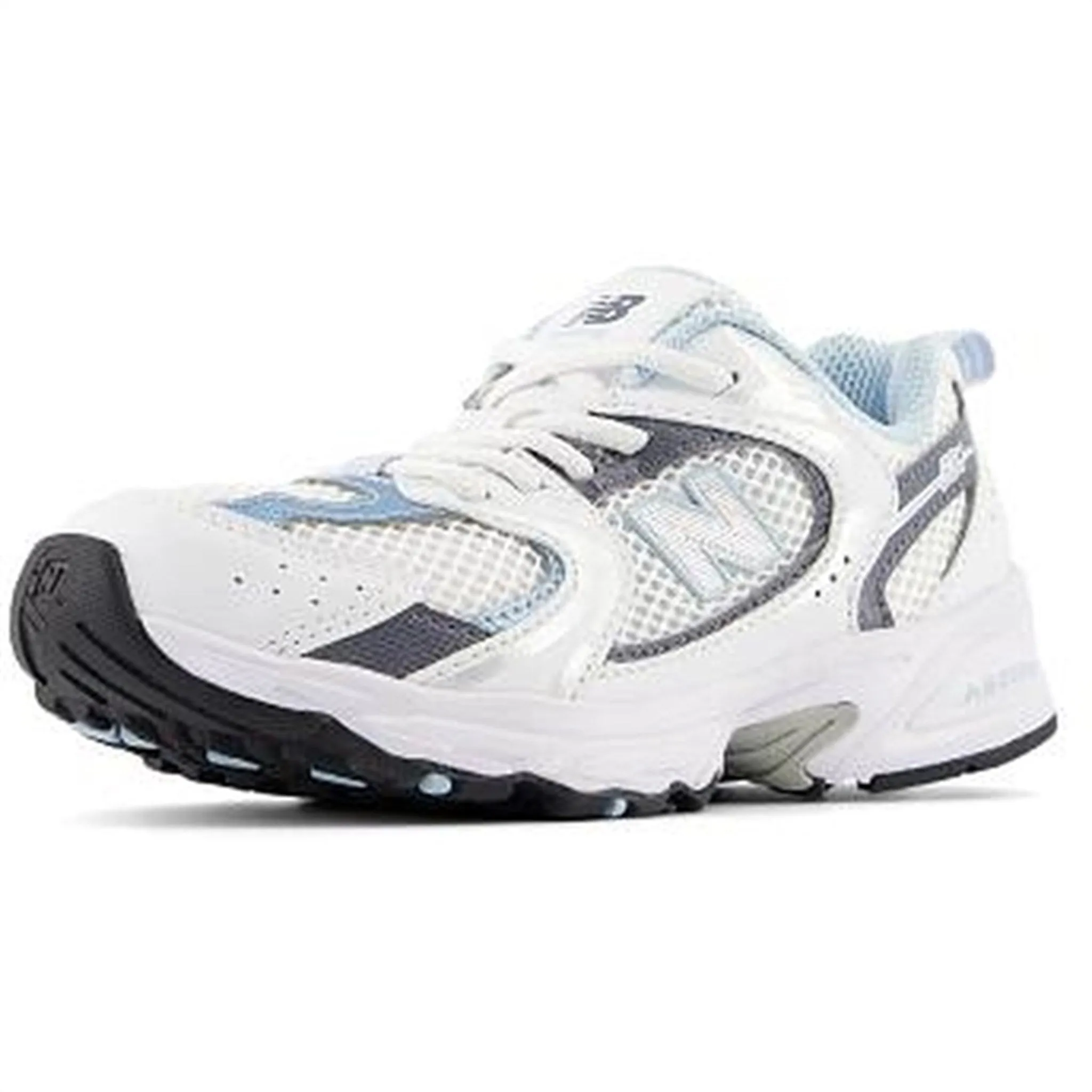 Anthony Davis Sneakers New Balance 530 Kids Bungee Lace Sneakers White