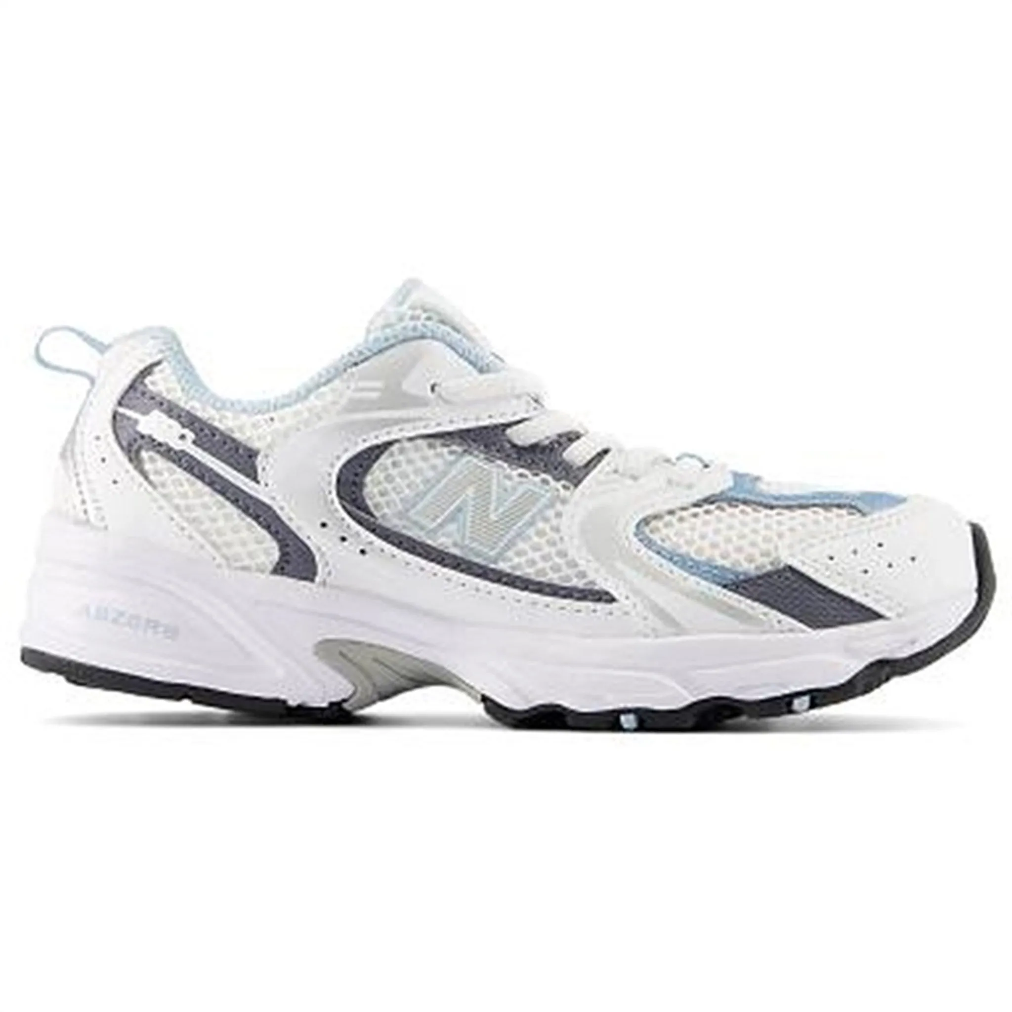 Sneakers Deadpool New Balance 530 Kids Bungee Lace Sneakers White