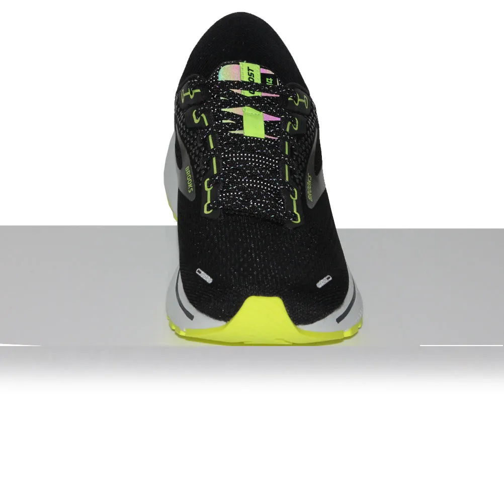 Type Of Running Shoes For Flat Feet Brooks Ghost 14 Men's Running Shoe - Black/Nightlife