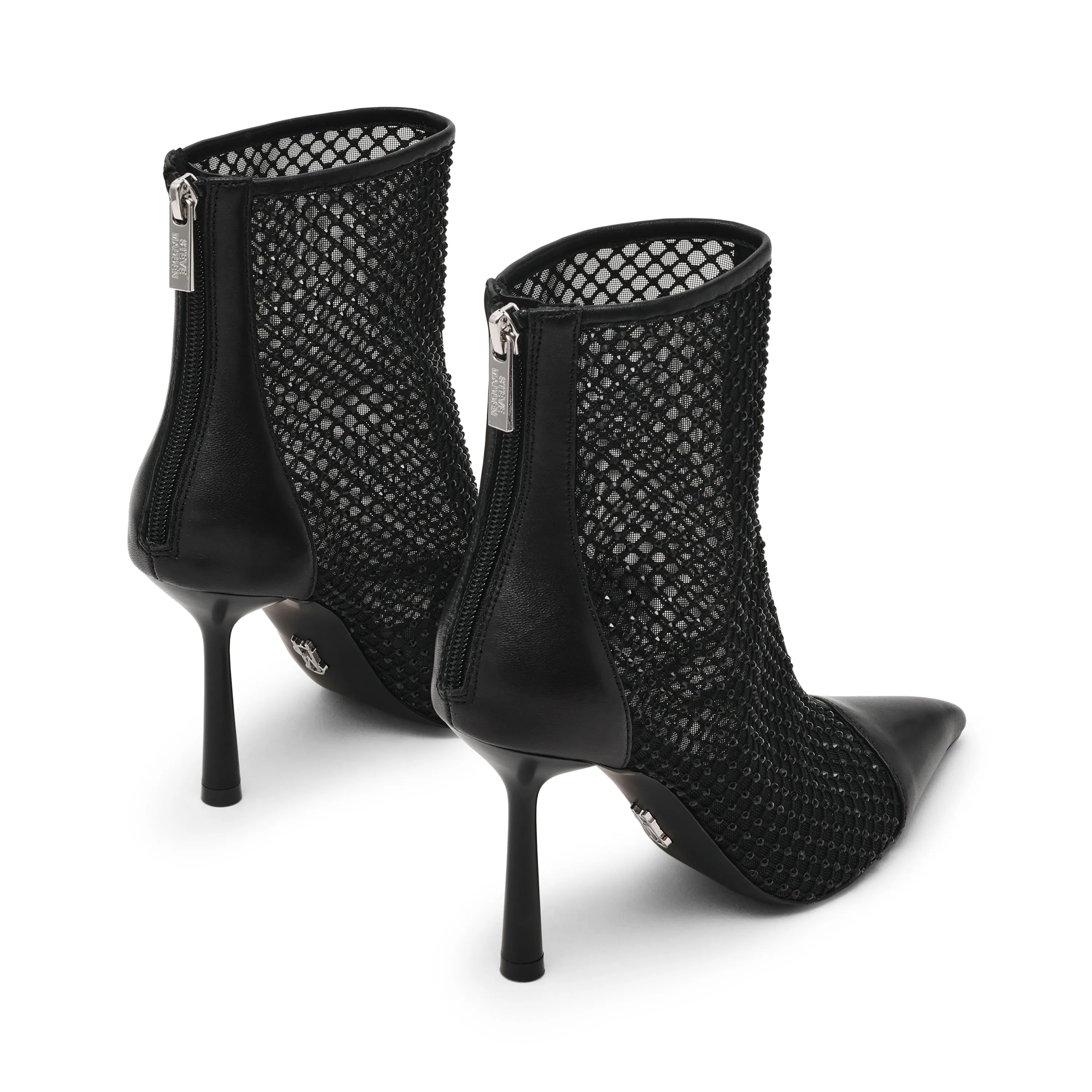 Ralph Lauren Boots Arlette Bootie BLACK MESH
