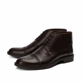 Cyberpunk Boots Essence BROWN Natural Leather Chelsea Boot