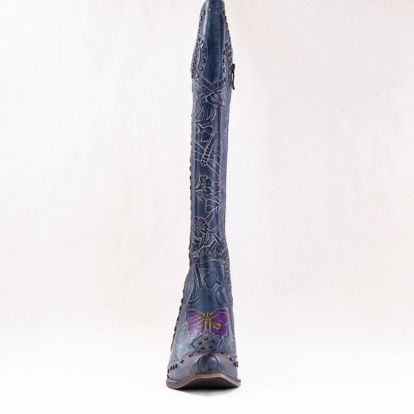 Cowboy Dress Boots L'Artiste Mallorie Boot (Women's) - Blue