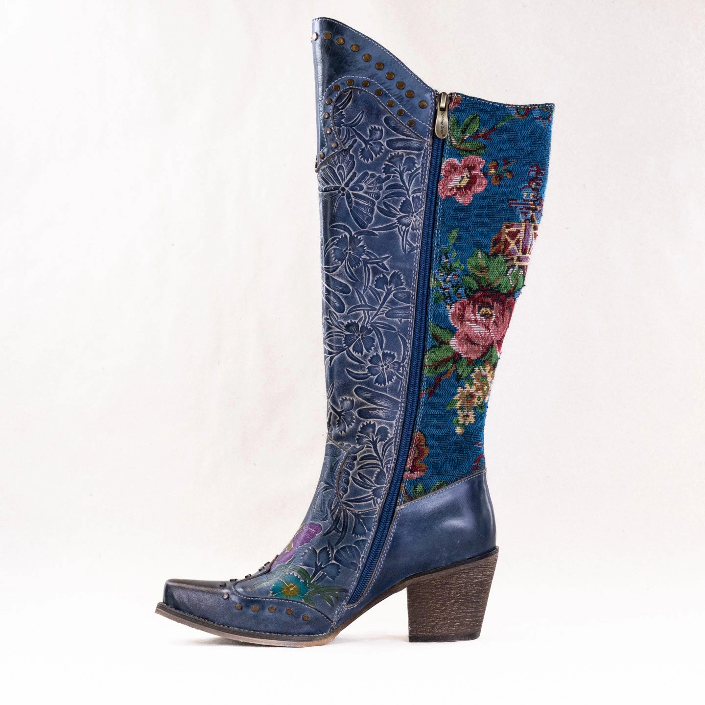 L'Artiste Mallorie Boot (Women's) - Blue Boots And Saddles