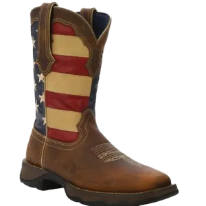 Durango Ladies Rebel Patriotic Pull On Flag Boots RD4414 Cool Boots