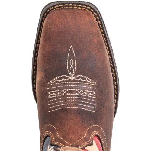 Best Army Boots Durango Ladies Rebel Patriotic Pull On Flag Boots RD4414