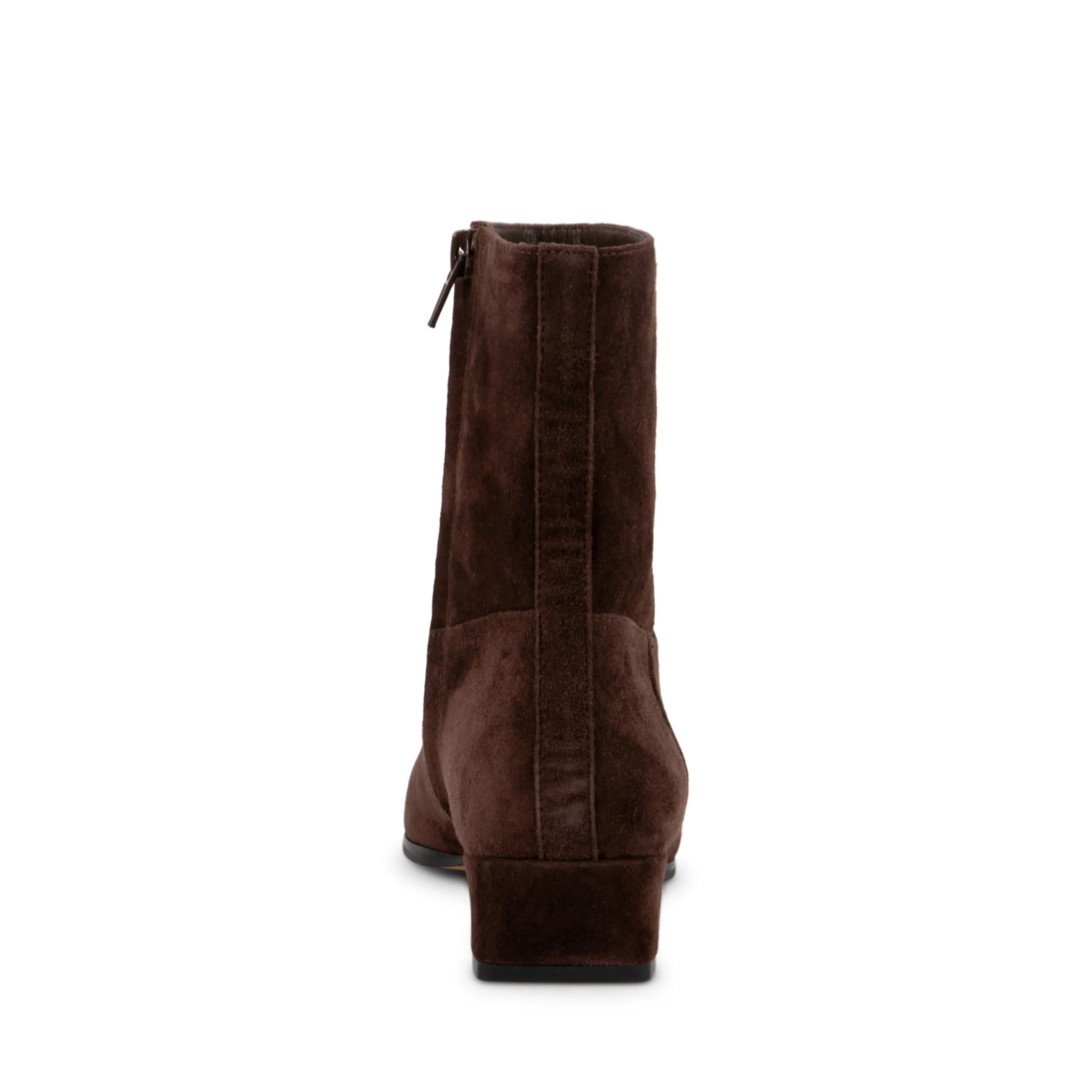 Great Winter Boots Dusty Bootie CHOCOLATE BROWN SUEDE