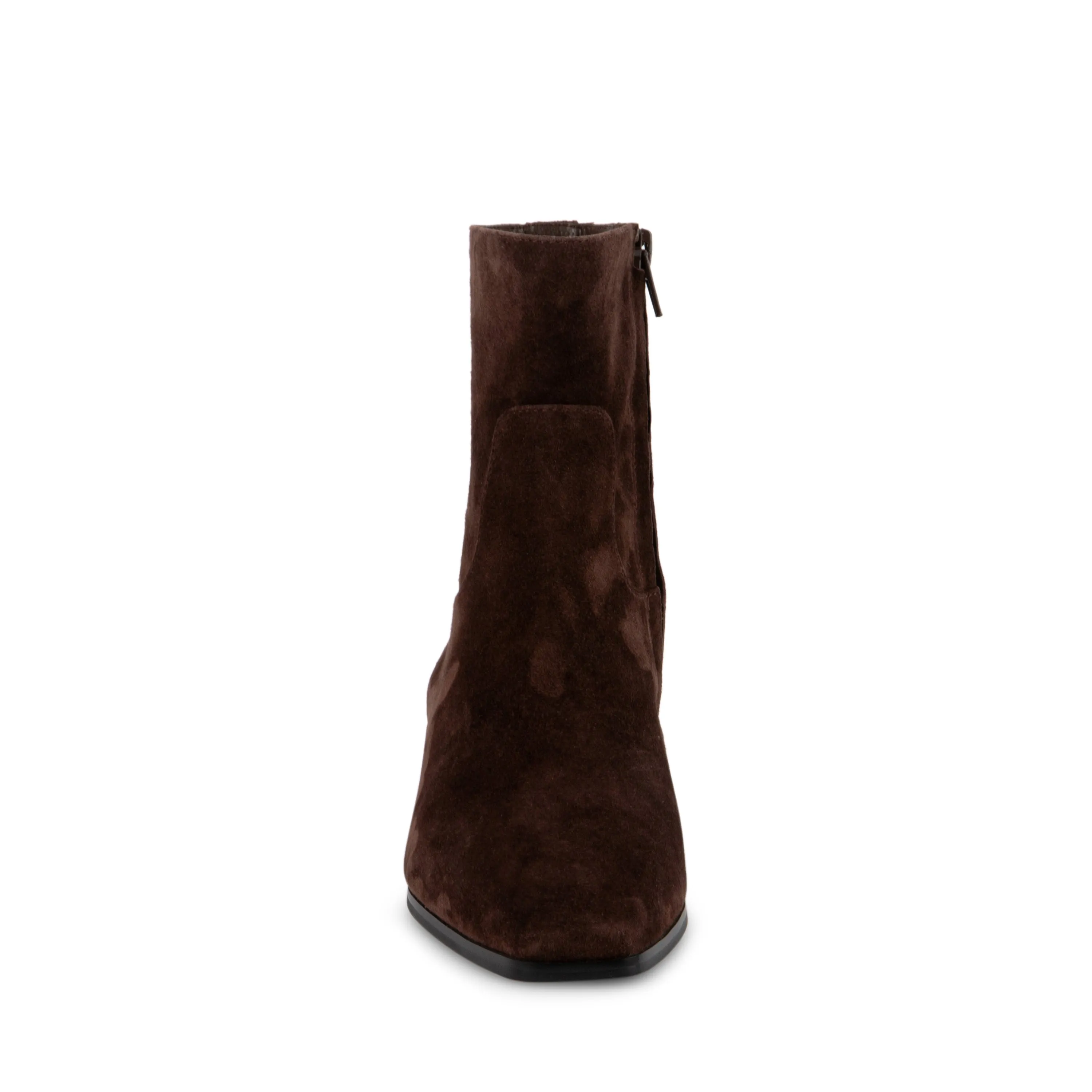 Pirarucu Western Boots Dusty Bootie CHOCOLATE BROWN SUEDE