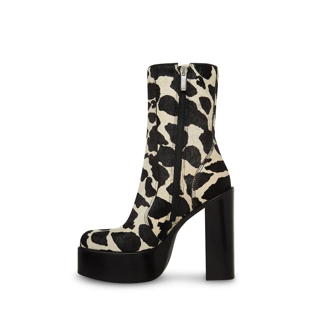 Boots Navy DWANE-C COW PRINT - SM REBOOTED