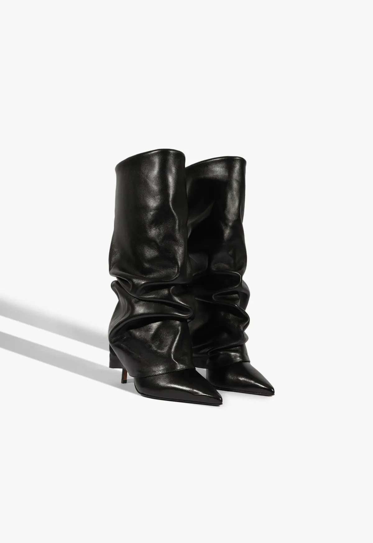 Mikki Cloak Leather Bootie Steel Shank Work Boots