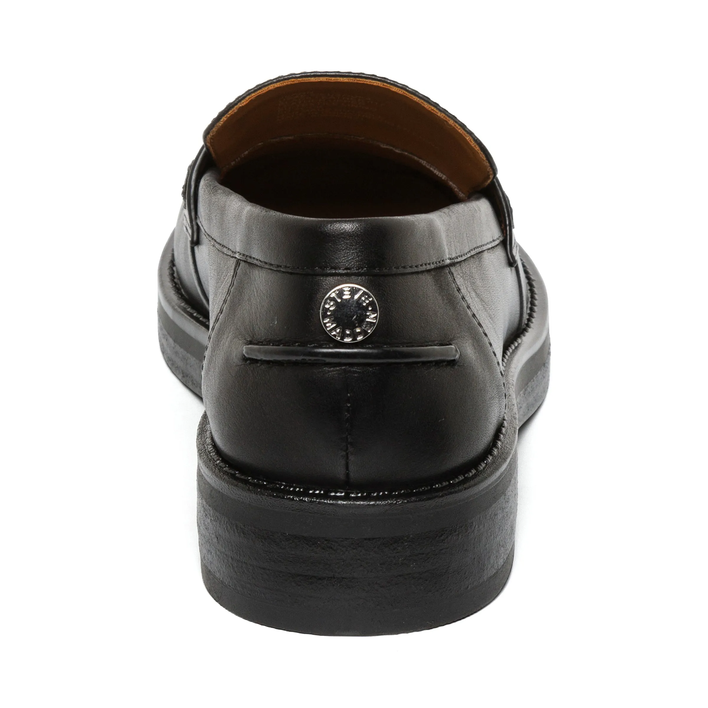 Jeann Flat Shoe BLACK LEATHER Foldable Flats Shoes