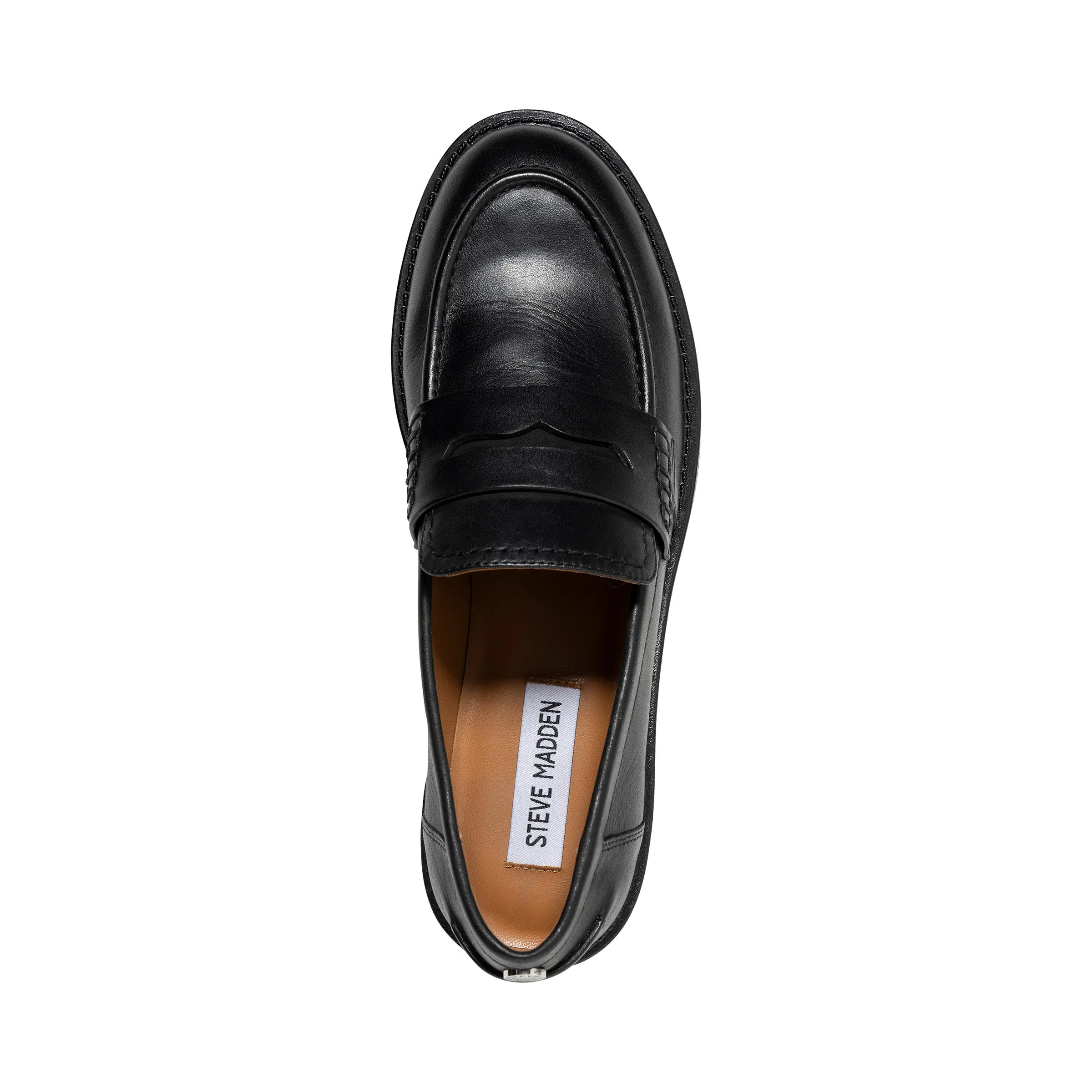 Stretchy Flat Shoes Jeann Flat Shoe BLACK LEATHER