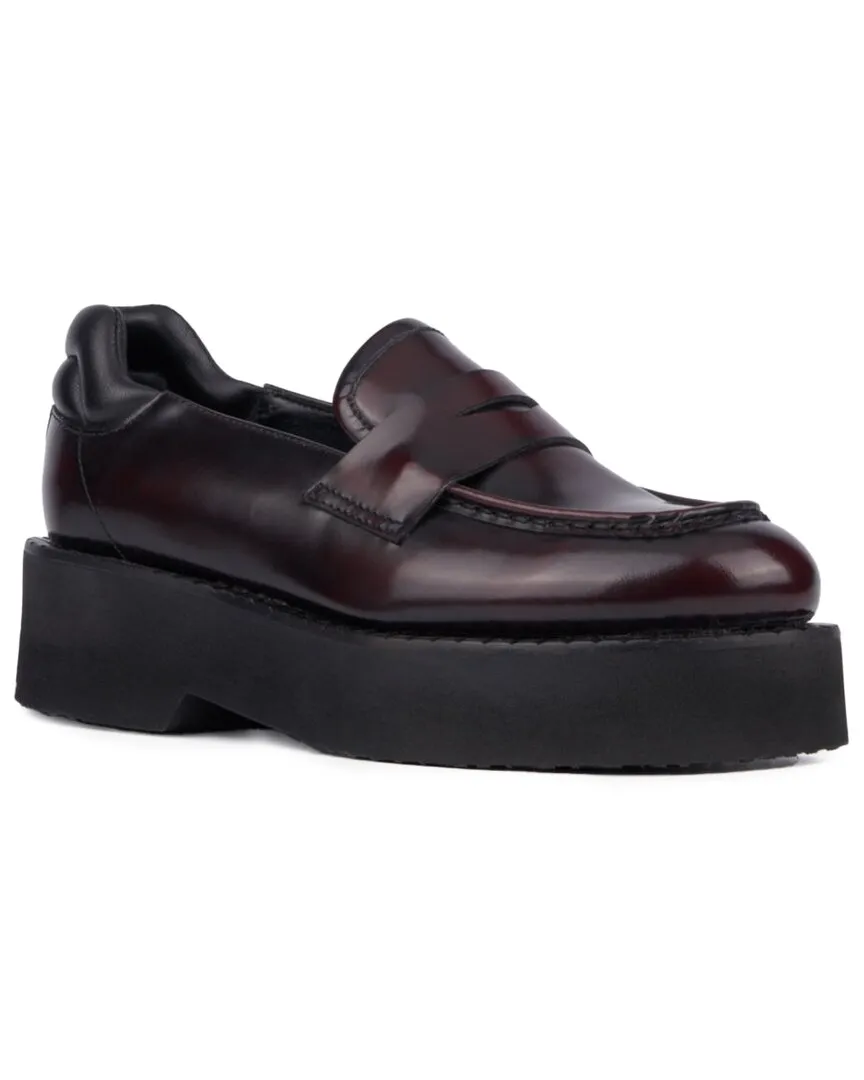 Aquatalia Marta Weatherproof Leather Loafer Albane Loafers